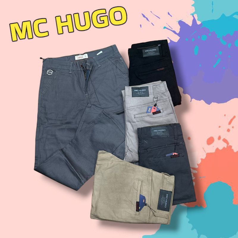 Celana Chino Pria Mc Hugo ORIGINAL