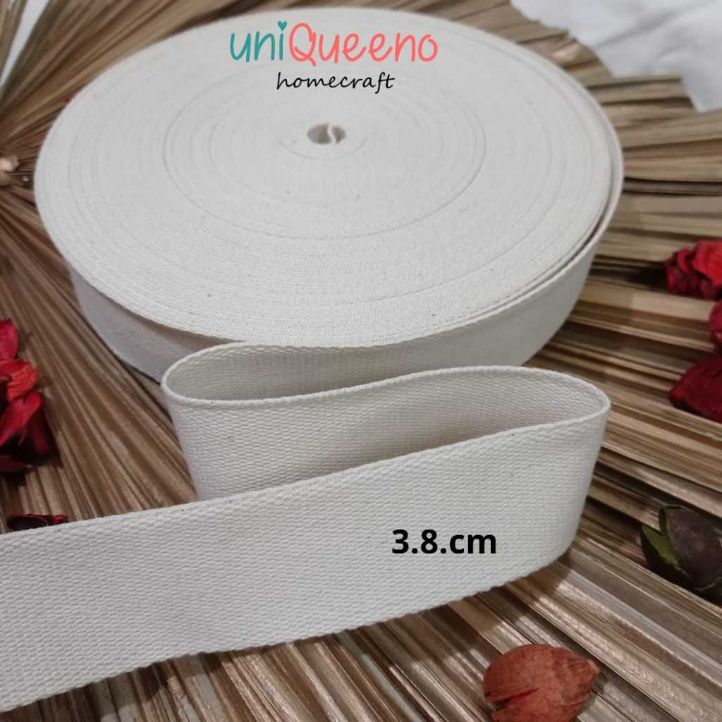 Webbing Bisban Katun 3.8 cm Strap Bag