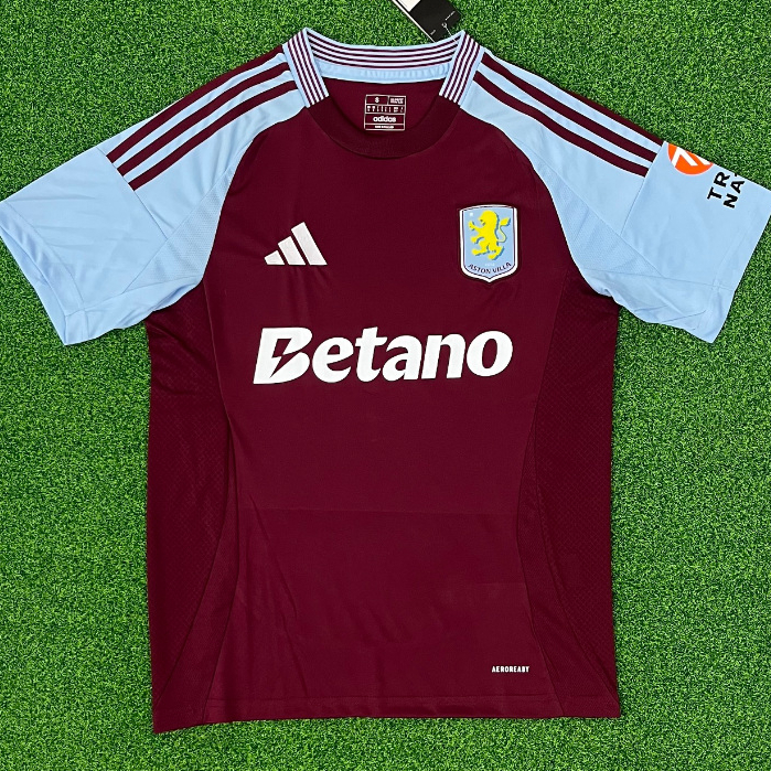 BAJU BOLA JERSEY ASTON VILLA HOME 2024 2025 JERSEY BOLA BAJU FUTSAL BAJU JERSEY BOLA ASTON VILLA 202