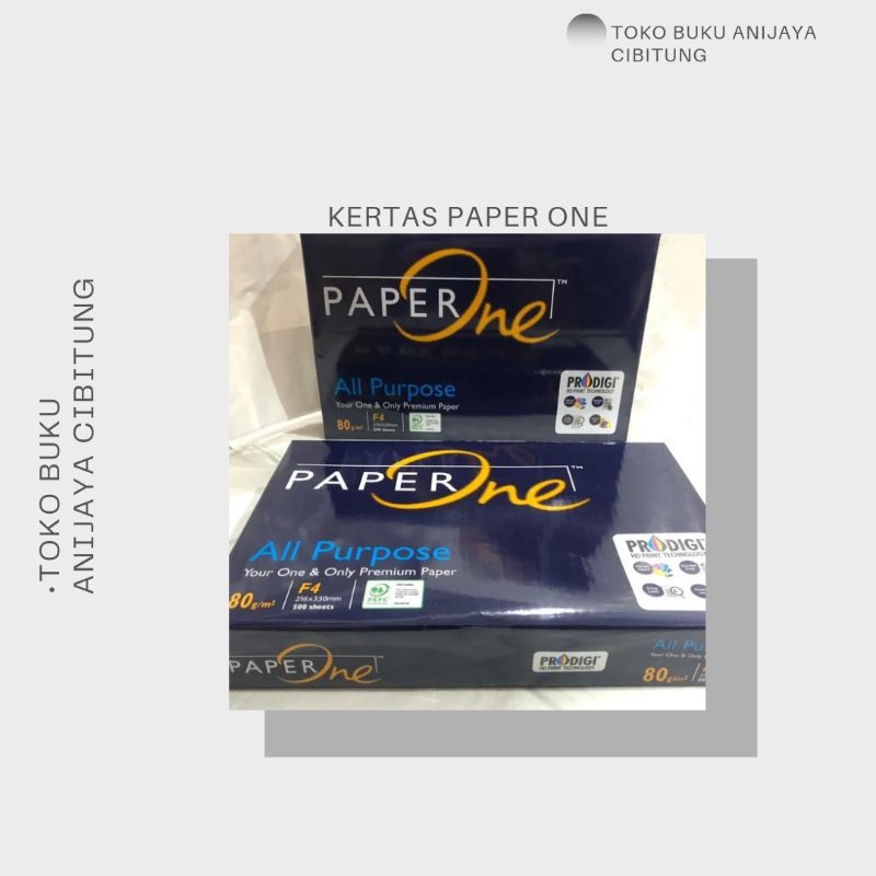 

KERTAS HVS PAPERONE A4 80 GSM