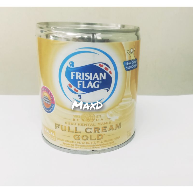 

Frisian Flag Full Cream Gold Kaleng 370gr 1Pcs