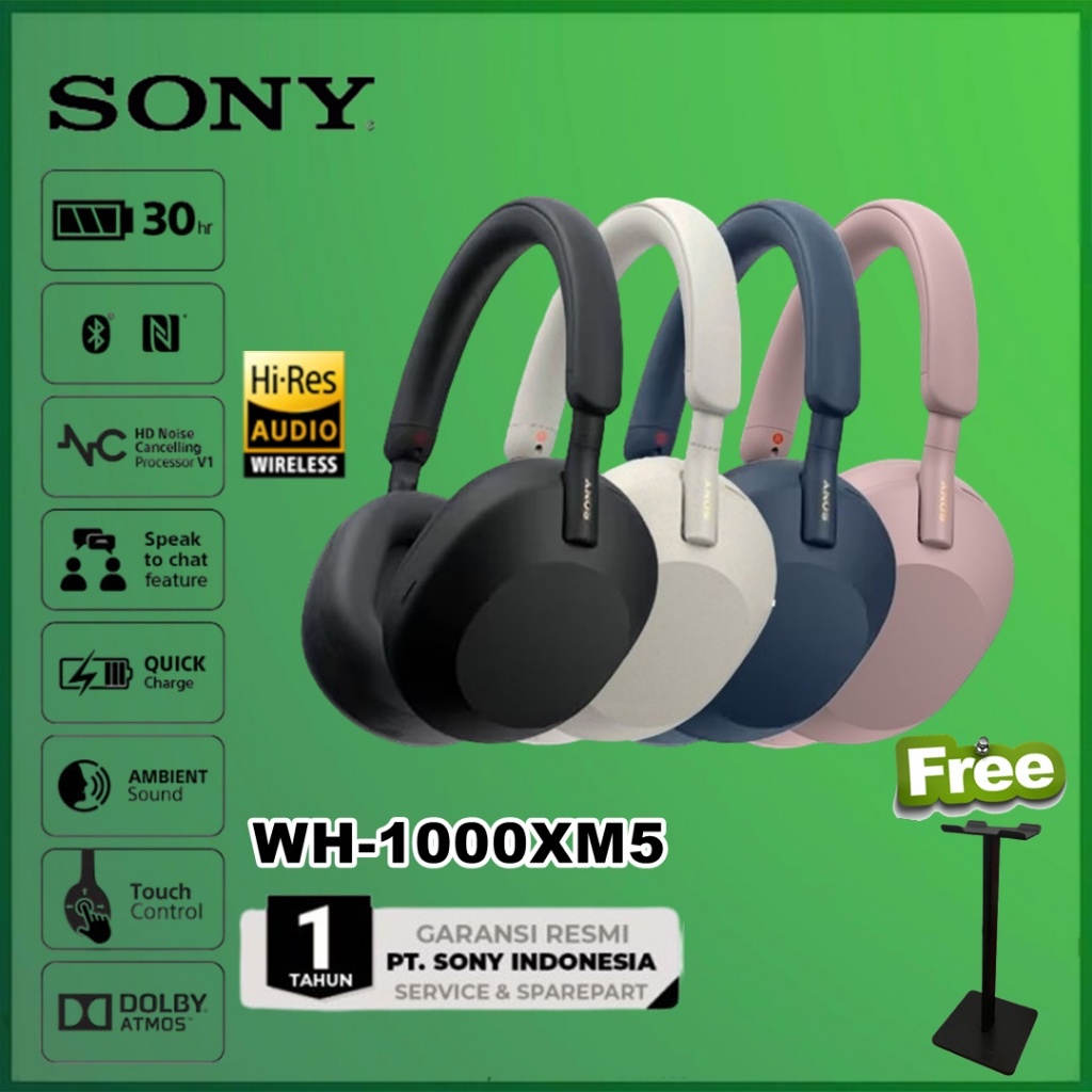 Sony WH-1000XM5 / WH1000 XM5 / WH1000XM5 noise-cancelling headphones