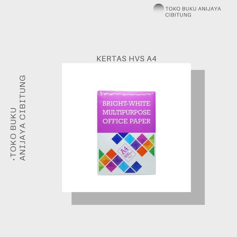 

KERTAS HVS /KERTAS BMO A4 BERKUALITAS TERBAIK Paper Kantor Sekolah