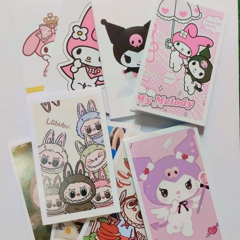 

38 pc photocart labubu/kartu labubu