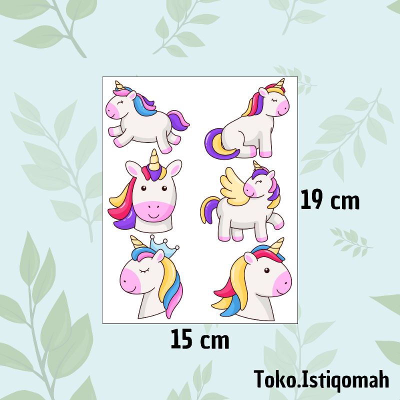 

STIKER UNICORN/STICKER UNICORN/STIKER PACK UNICORN