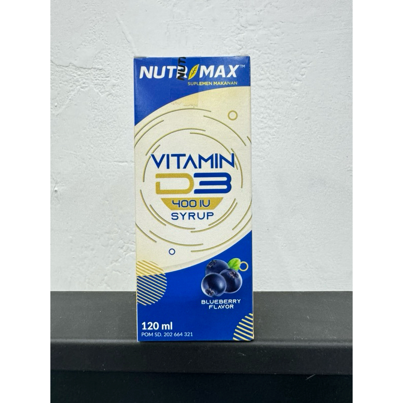 NUTRIMAX VITAMIN D3 400IU SYRUP