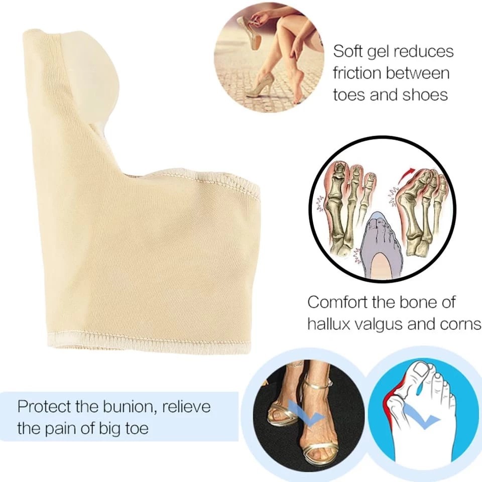 RB6 1 Pasang Korektor Tulang Jempol Bunion Hallux Orthotics Alat Corrector Bunion Hallux Orthotic