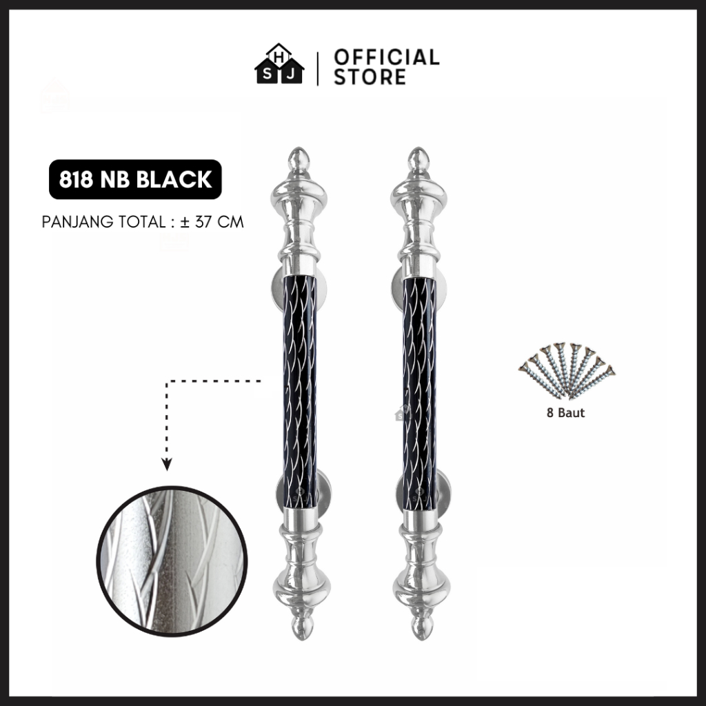 Tarikan Handle Pintu / Gagang Tarikan Pintu Rumah 818 NB/NP Classic
