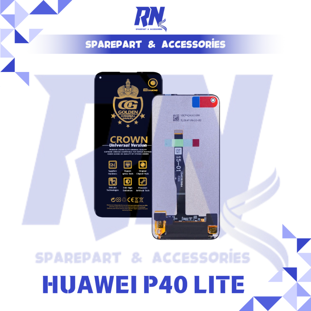 LCD HUAWEI P40 LITE / NOVA 5i / NOVA 6 SE / NOVA 5i 2019 / NOVA 7i / P20 LITE FULLSET COMPLETE