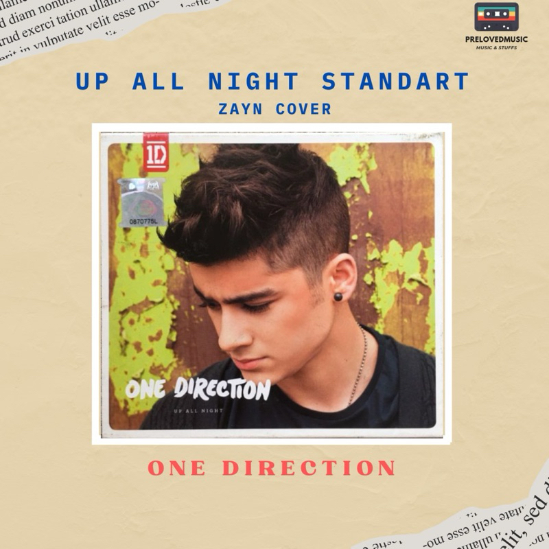 One Direction Up All Night Zayn Version