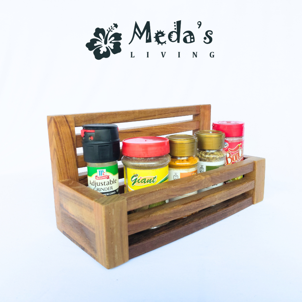 Tempat bumbu dapur  kayu  gantung  kayu jati