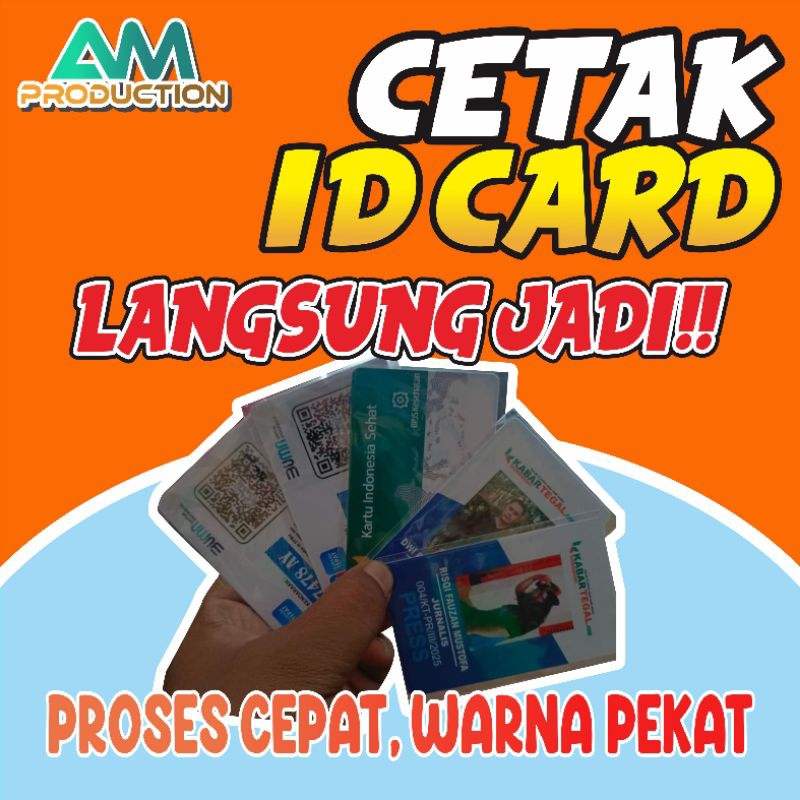 

Id Card Bahan PVC Premium Quality