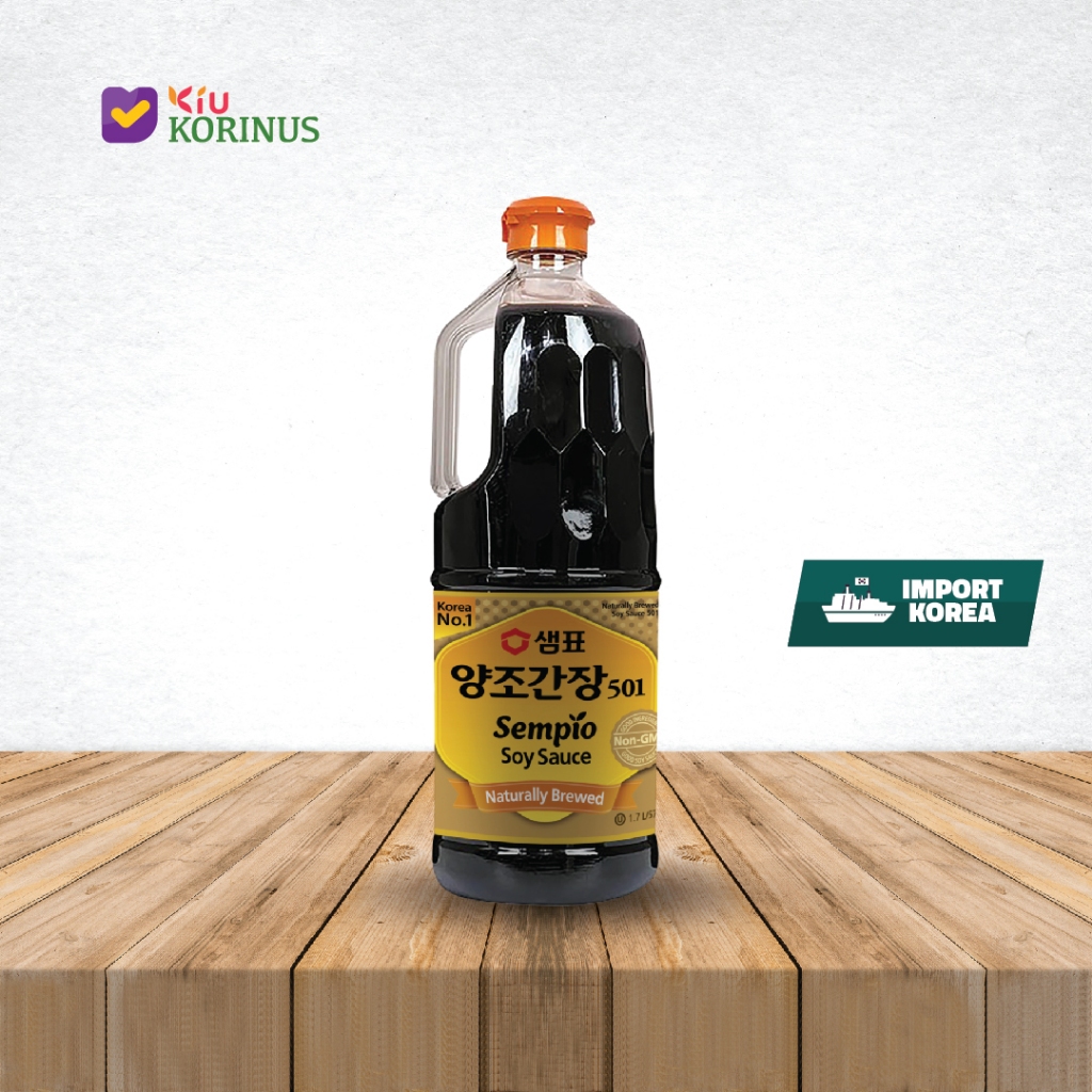 

K- Sempio Kecap Asin/ Naturally Brewed Soy Sauce 501/ Kecap Asin Korea 1.7 Liter