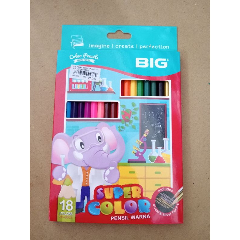 

BIG PENSIL WARNA CP 5003 18 PJG