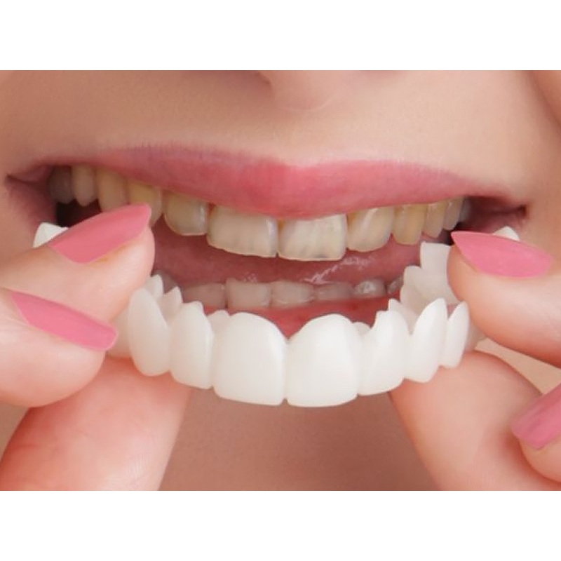 2 GIGI PALSU UNTUK SEMUA USIA ATAS BAWAH ( SEPASANG )