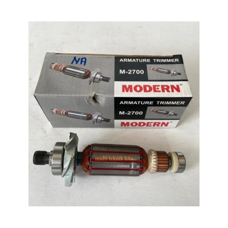 jantung trimer modern m2700/ jantung mesin profil modern/ armature mesin trimer mesin profil modern 