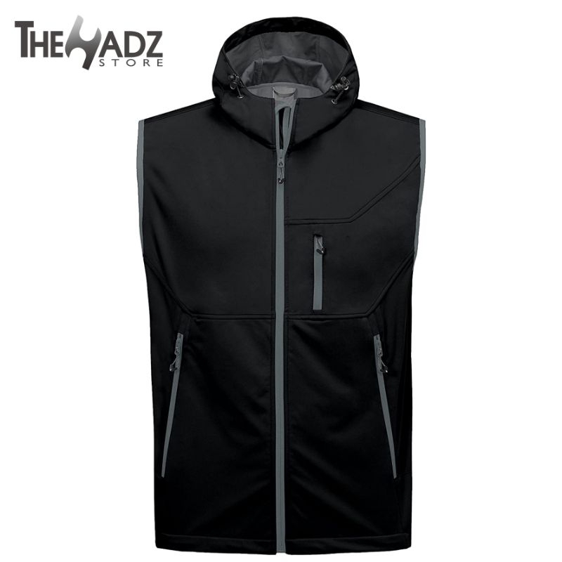 Rompi Pria Keren Kasual  Hoodie - Vest Casual Hoodie