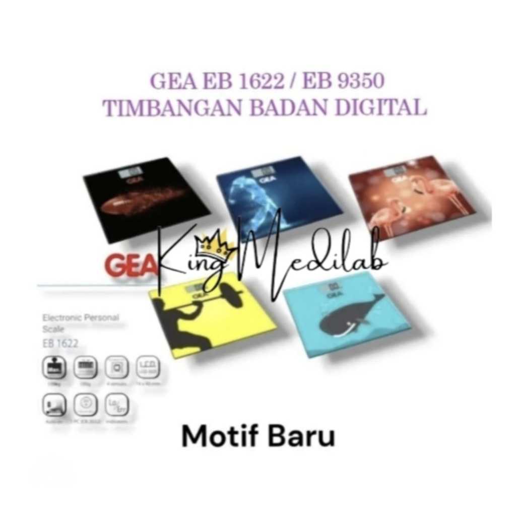 Timbangan Badan Digital GEA EB 1622 / Body Scale Digital GEA EB1622