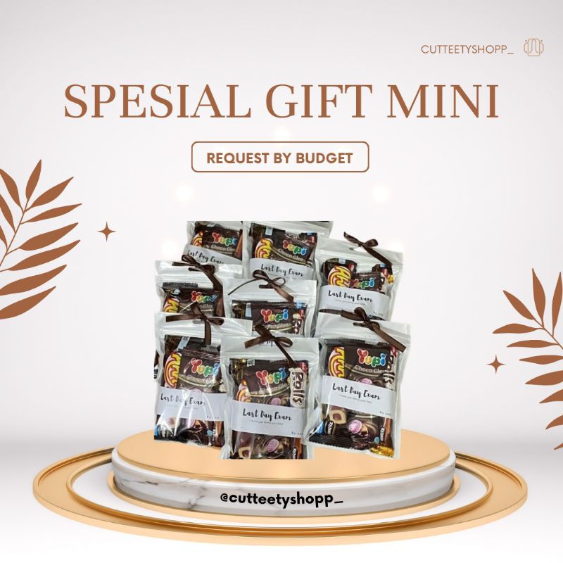 

cutteety - MINIGIFT SNACK/MINI HAMPERS/FREEBIES TERMURAH