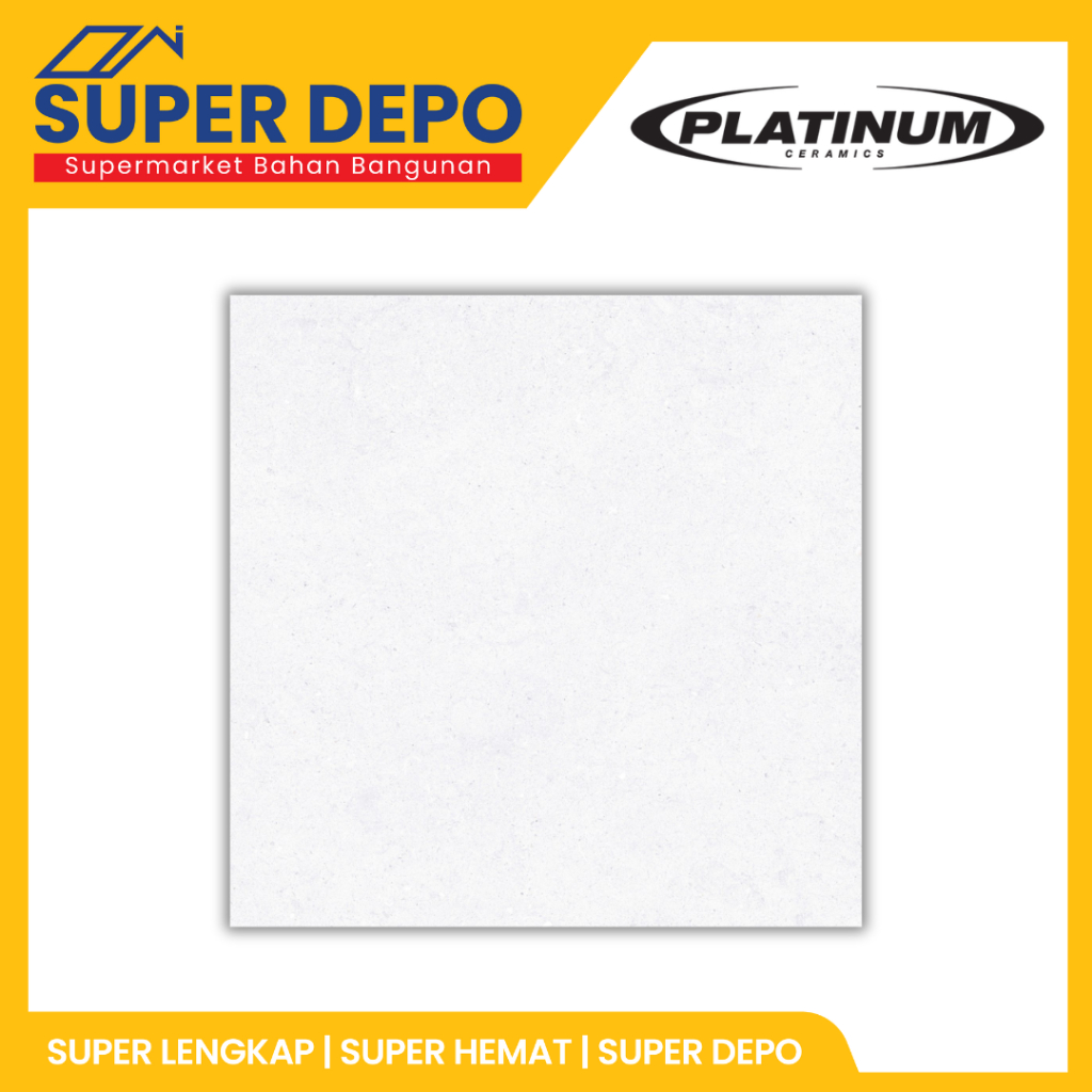 KERAMIK PLATINUM 60X60 CM - SYDNEY WHITE GLOSSY KW2