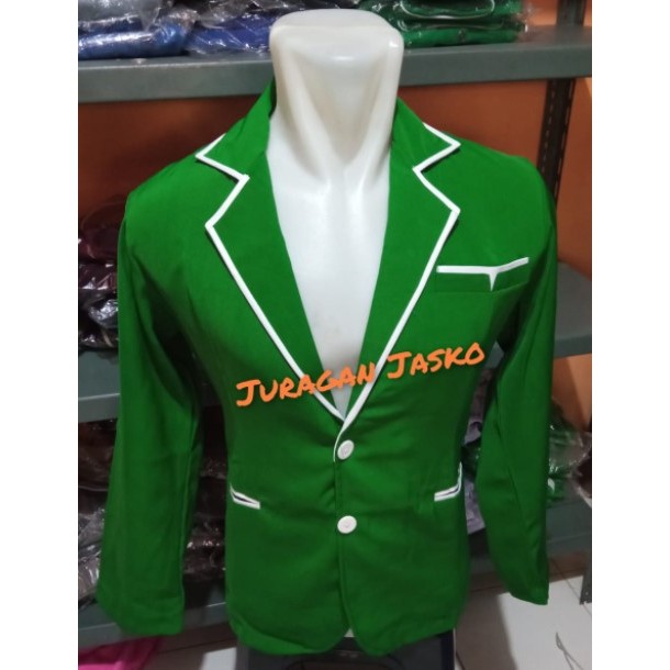 Almamater II almamater hijau lis putih II almet sekolah II almamater pesantren