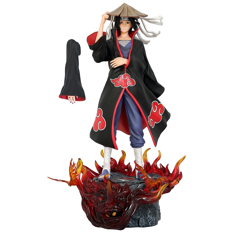 Action Figure Naruto Shippuden Itachi Uchiha CW Studio LED