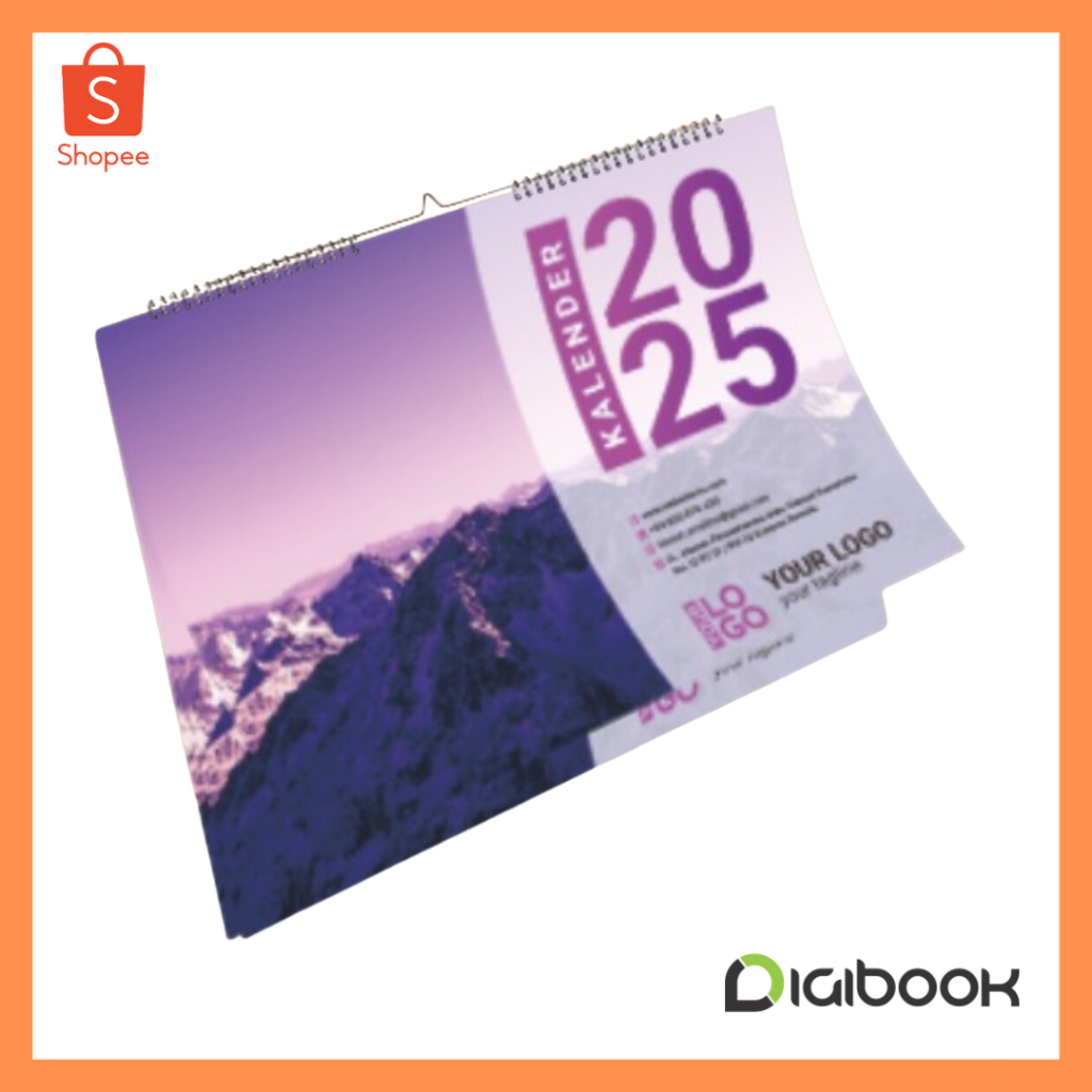 

Kalender dinding Jumbo Partai 1 Lembar Klem Seng Ukuran 40 x 60 cm