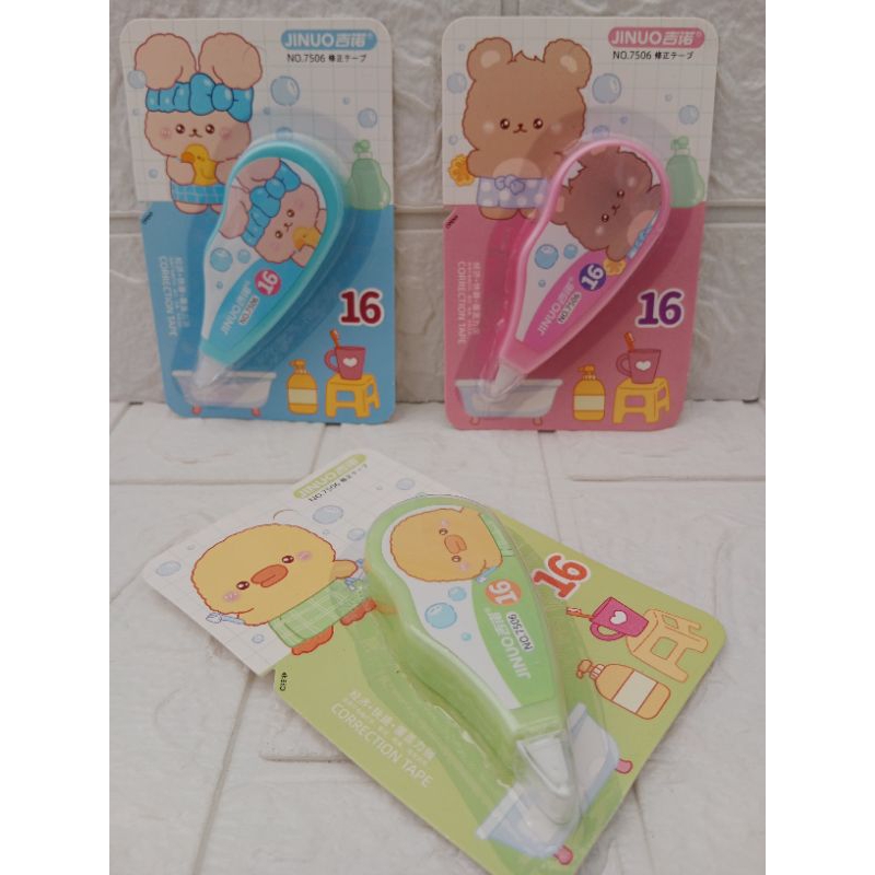 

Correction Tape / Tip Ex Kertas JINUO 7056