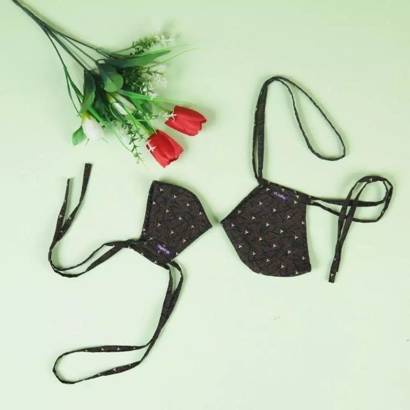 Elzatta masker kain anak motif masker izzan terbaru elzatta