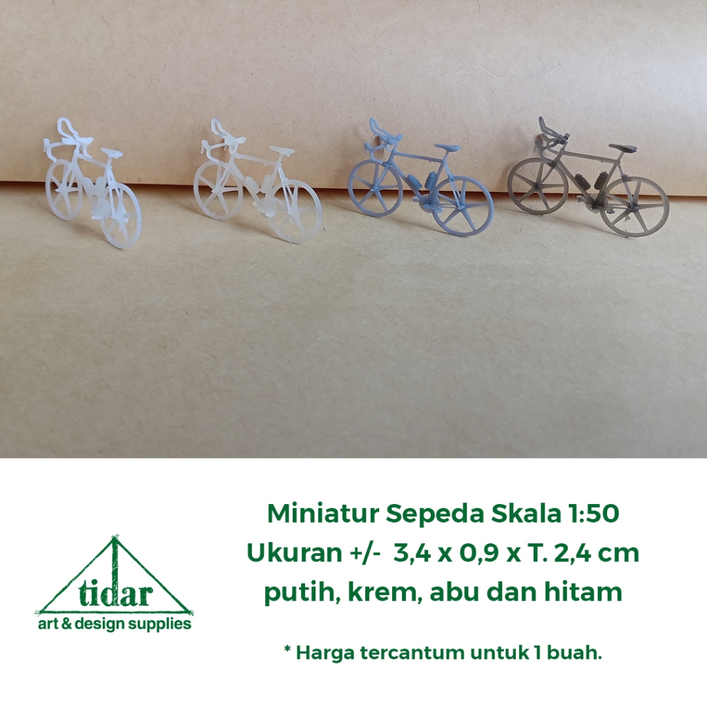

[MR] YS - Miniatur Maket Sepeda Roda Dua Skala 1:50