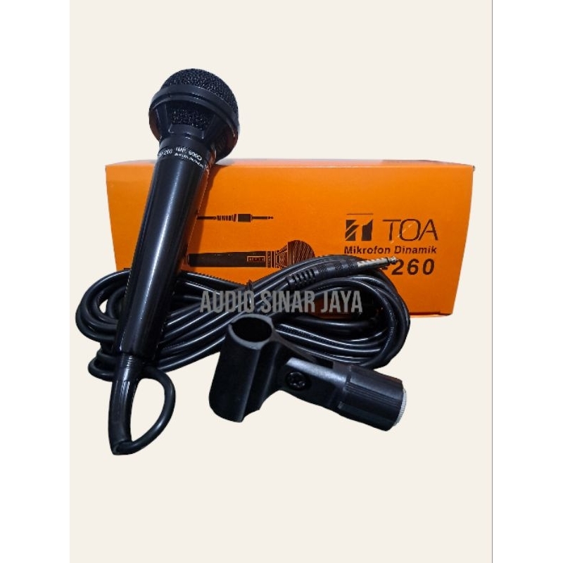 Mikrofon kabel microphone Toa ZM-260 ZM 260 mic toa original