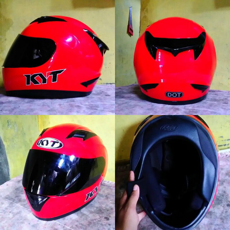 helm KYT fullface r10