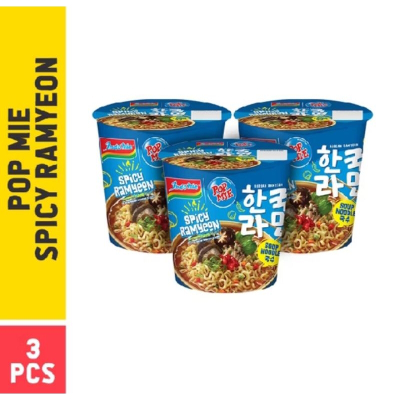 

Pop mie spicy ramyeon