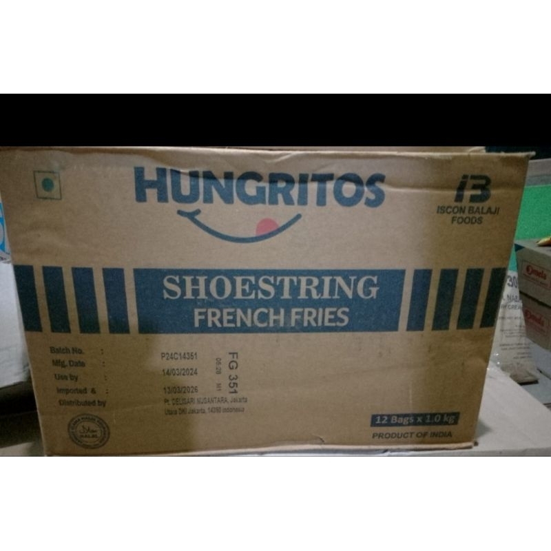 

Shoestring hungritos 1kg