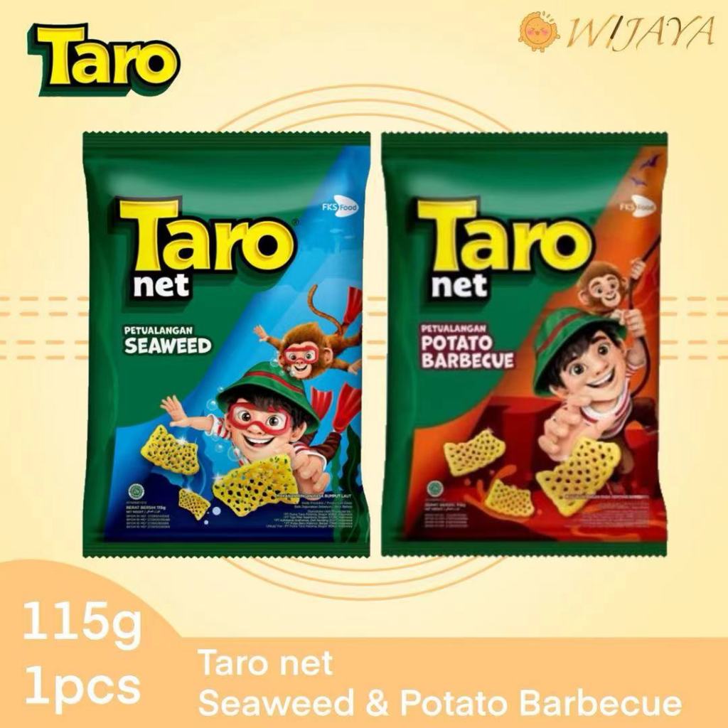 

Taro Net Snack Potato Barbeque | Seaweed 115g