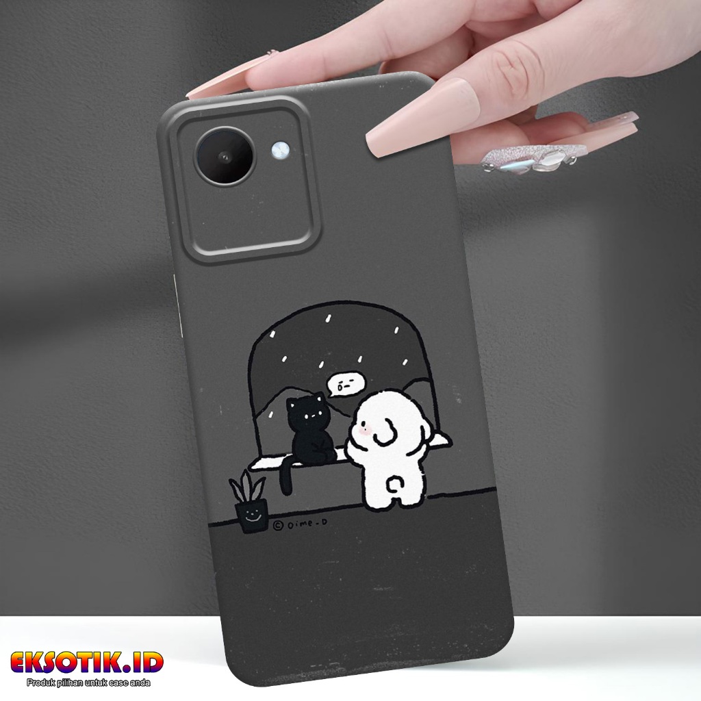 Case Realme C30 - Casing Realme C30 - Fashion Case - Silikon Realme C30  - Motif Keren Dan Lucu - So