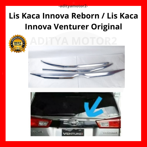 Lis Kaca Innova Reborn / Lis Kaca Innova Venturer Original Set 3 Potong