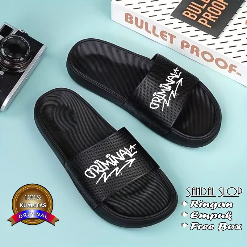 sandal slop pria/sandal slop wanita/sandal distro