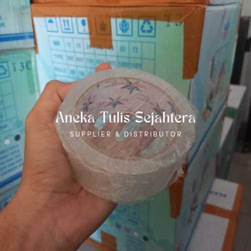 

PROMO !! Grosir Lakban Sevenstar Bening dan coklat 2" 45mm & 48mm Tersedia Banyak Ukuran ( Dijual Per Roll )