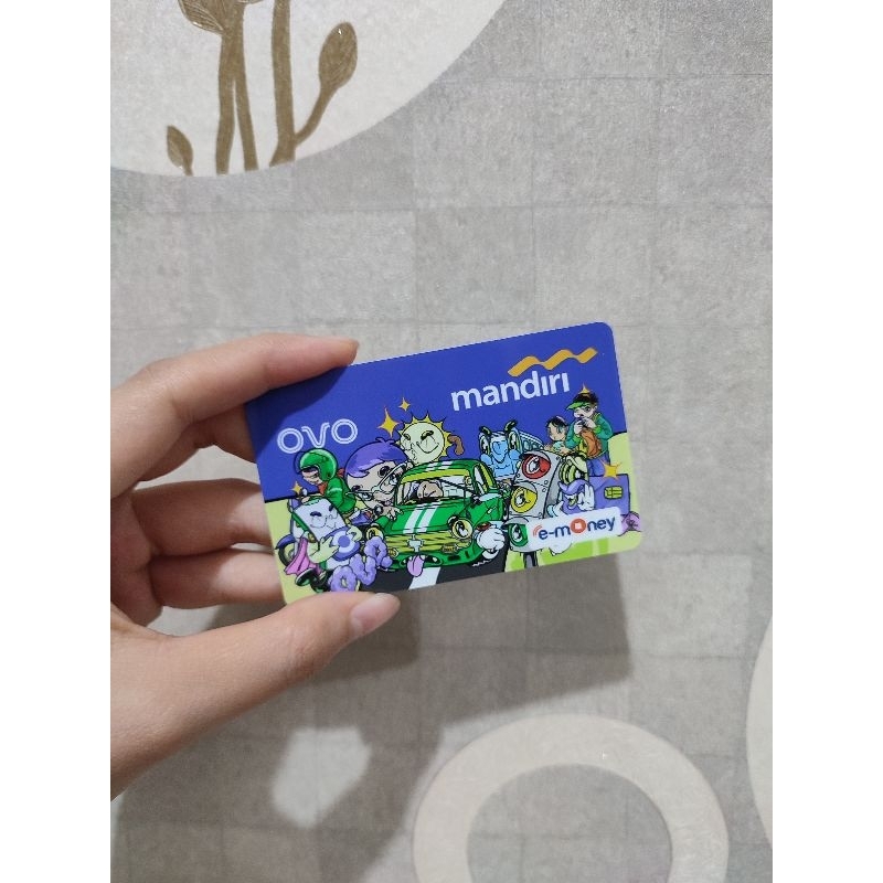 kartu E-money Mandiri (preloved/bekas pakai)