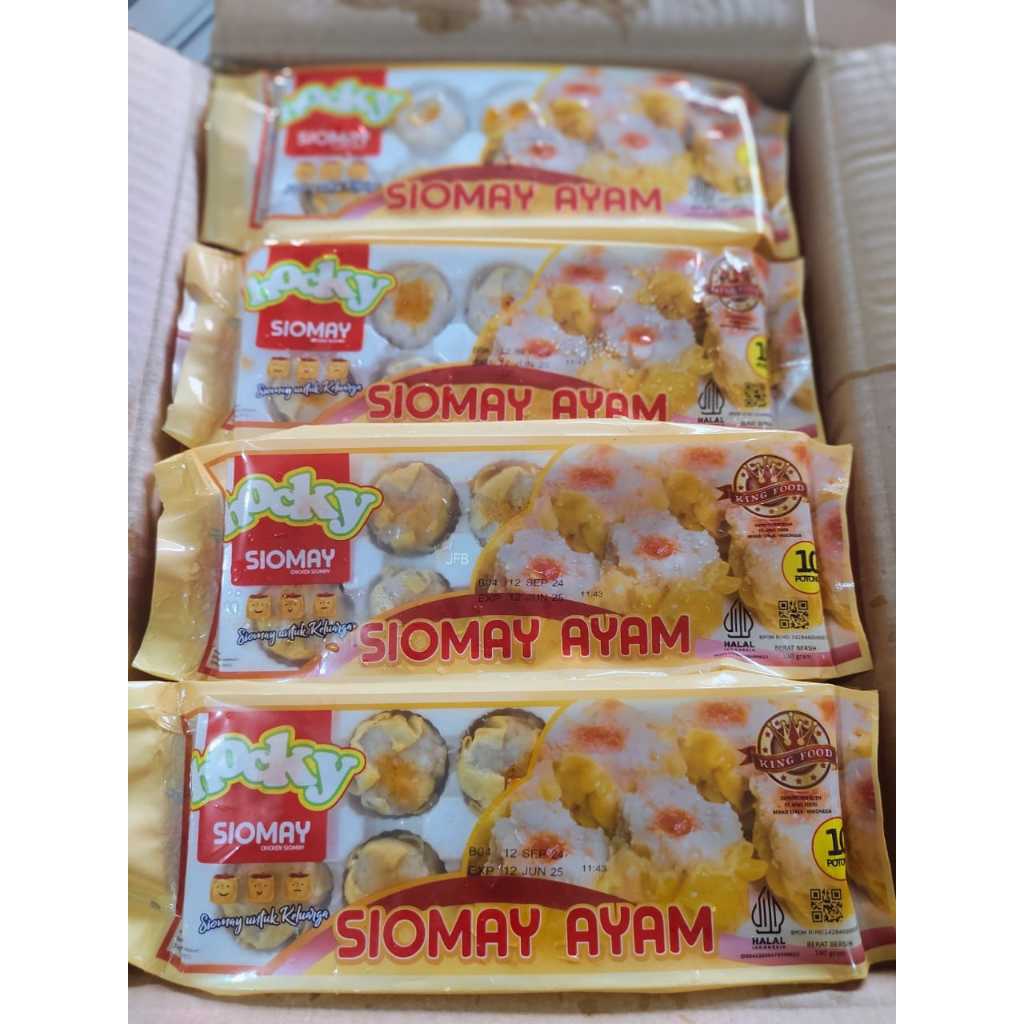 

siomay ayam hocky isi 10