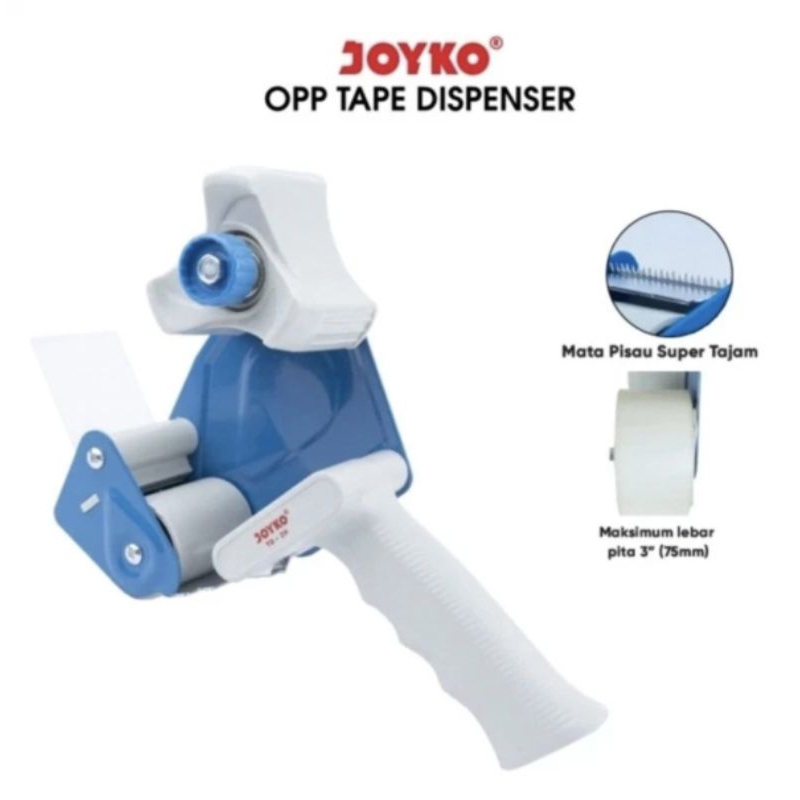 

Tape Dispenser gagang Joyko TD-2H/Pemotong pita perekat Joyko TD-2H