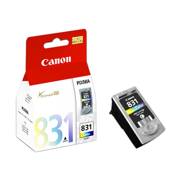 Catridge Canon CL-831 Color 100% ORIGINAL untuk MP145/ip1980/ip1880/ dll