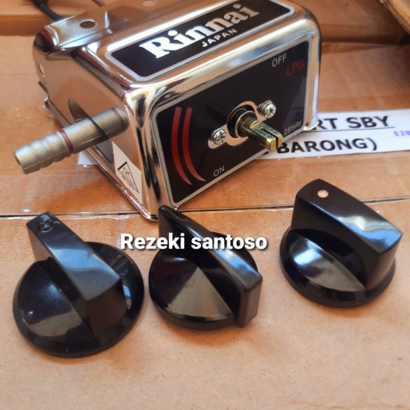 Knop Kompor Gas untuk Tipe TL 289, TL 287, dan HP 300