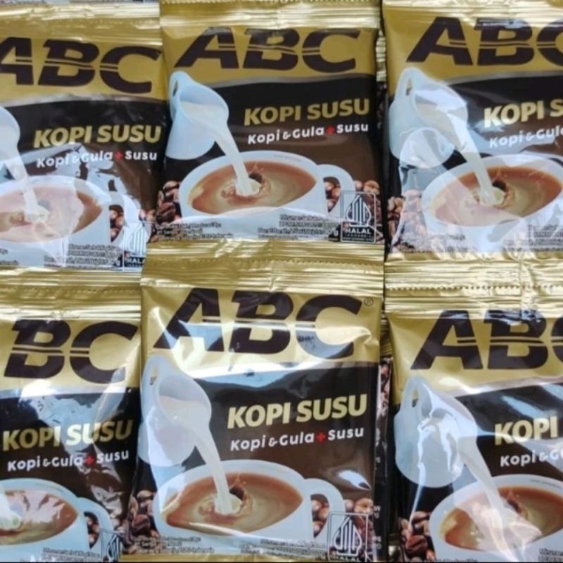 

10 PCS - ABC KOPI SUSU 30g 1 RENCENG - ABC KOPI GULA SUSU