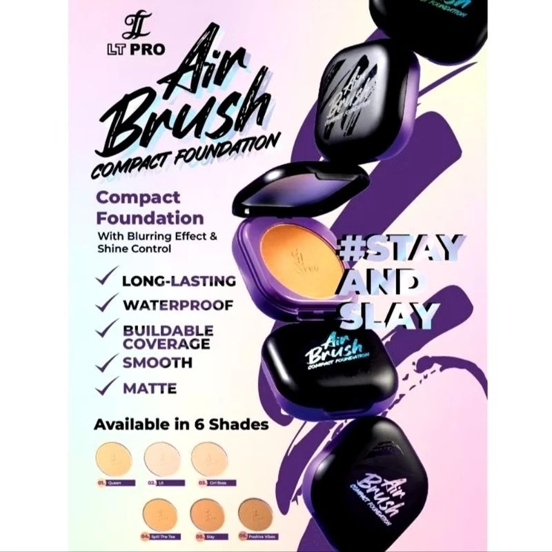 LT Pro Air Brush Compact Foundation | Bedak Padat