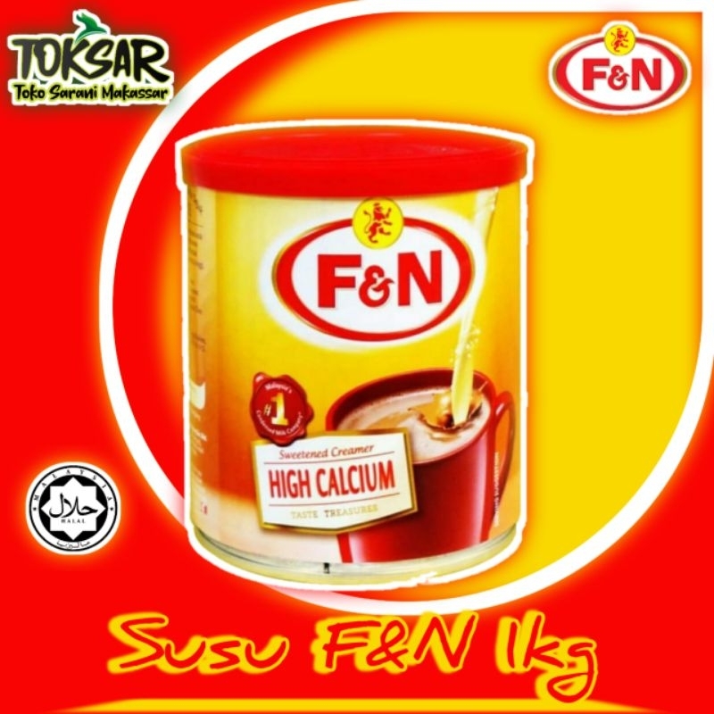 

Susu FN Malaysia 1kg | Susu F&N Krimer | Susu High Calcium | Susu Penggemuk