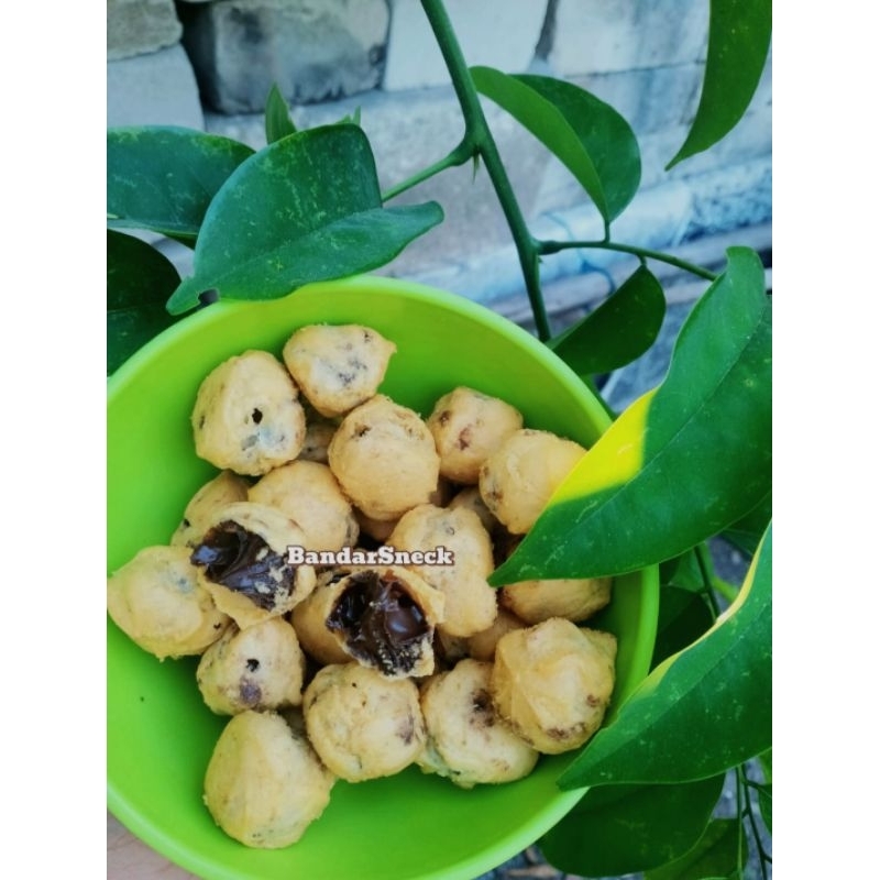 

sus coklat lumer 250 gram kue soes kering coklat melimpah