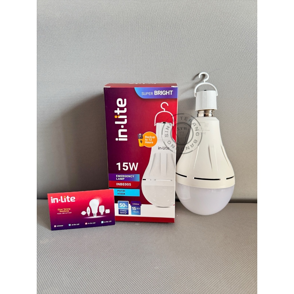 LAMPU EMERGENCY INLITE 15W 15 WATT - INBE005