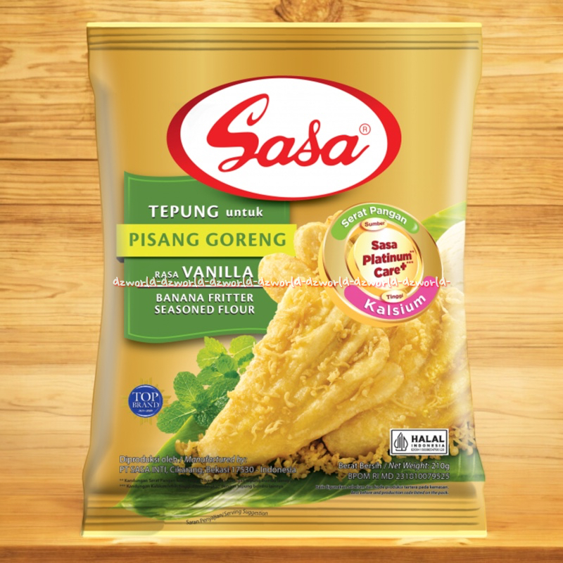 

Sasa 210gr Tepung Pisang Goreng Vanila Krispi 210gram Tepung Instan Banana Lezat Dan Crispy Sa Sa Powder